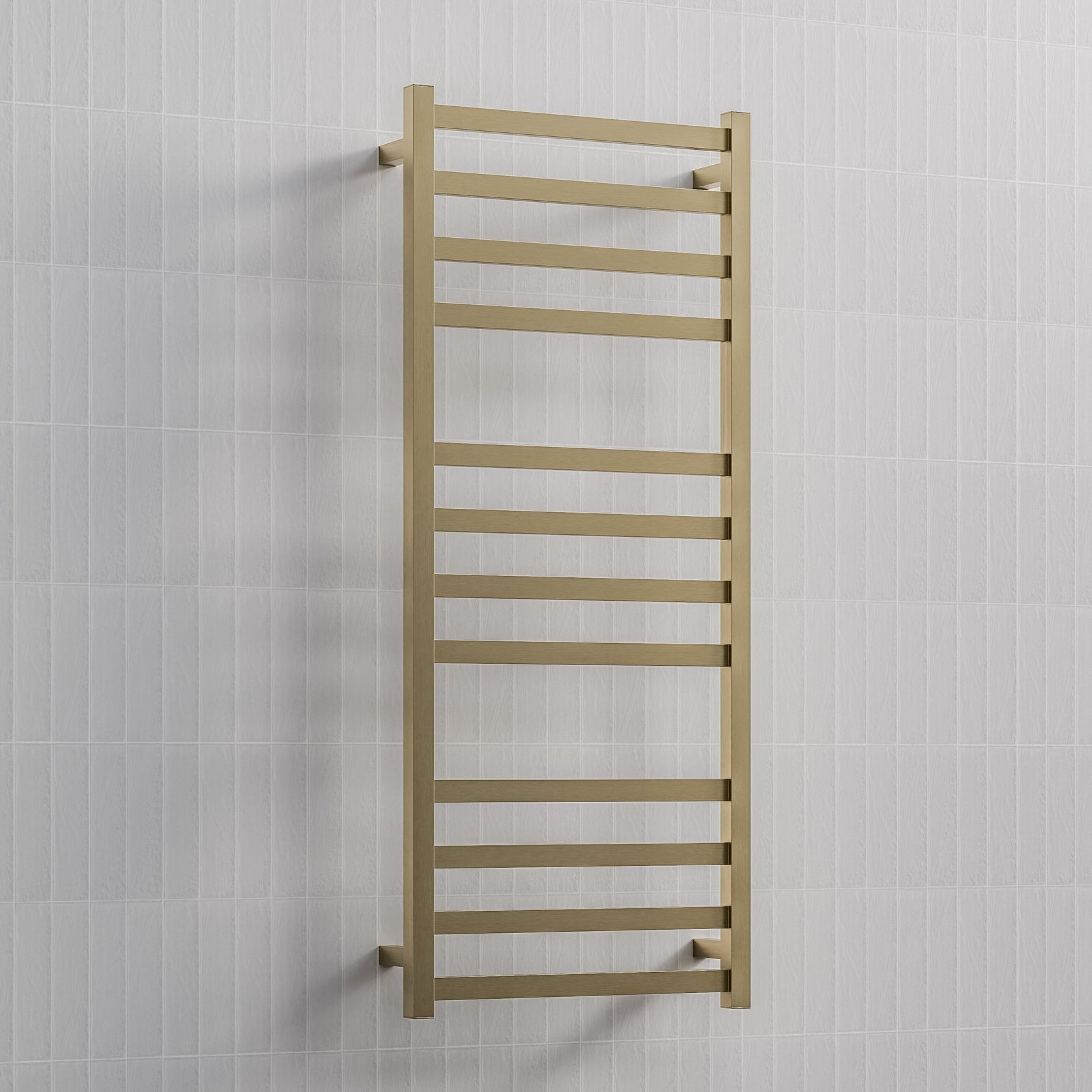 Square Heated Towel Ladder 1200x500mm gallery detail image