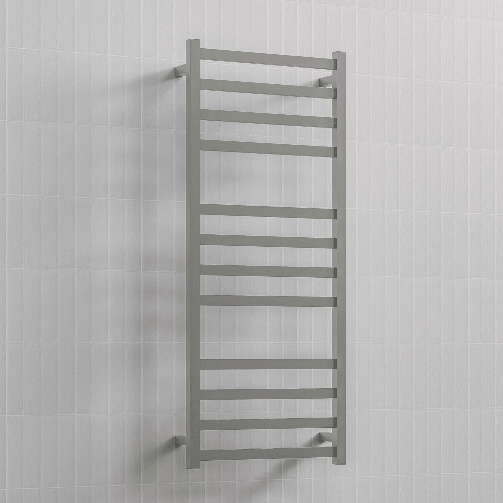 Square Heated Towel Ladder 1200x500mm gallery detail image