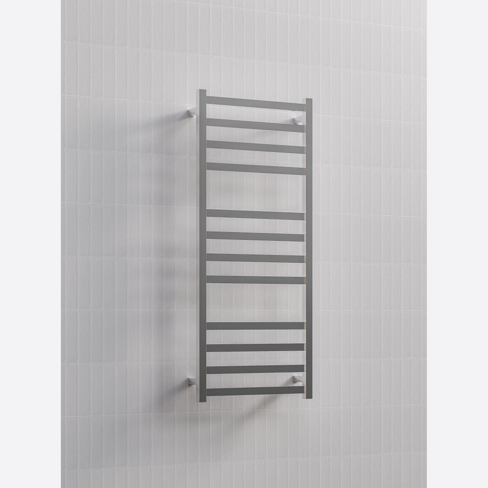 Square Heated Towel Ladder 1200x500mm gallery detail image
