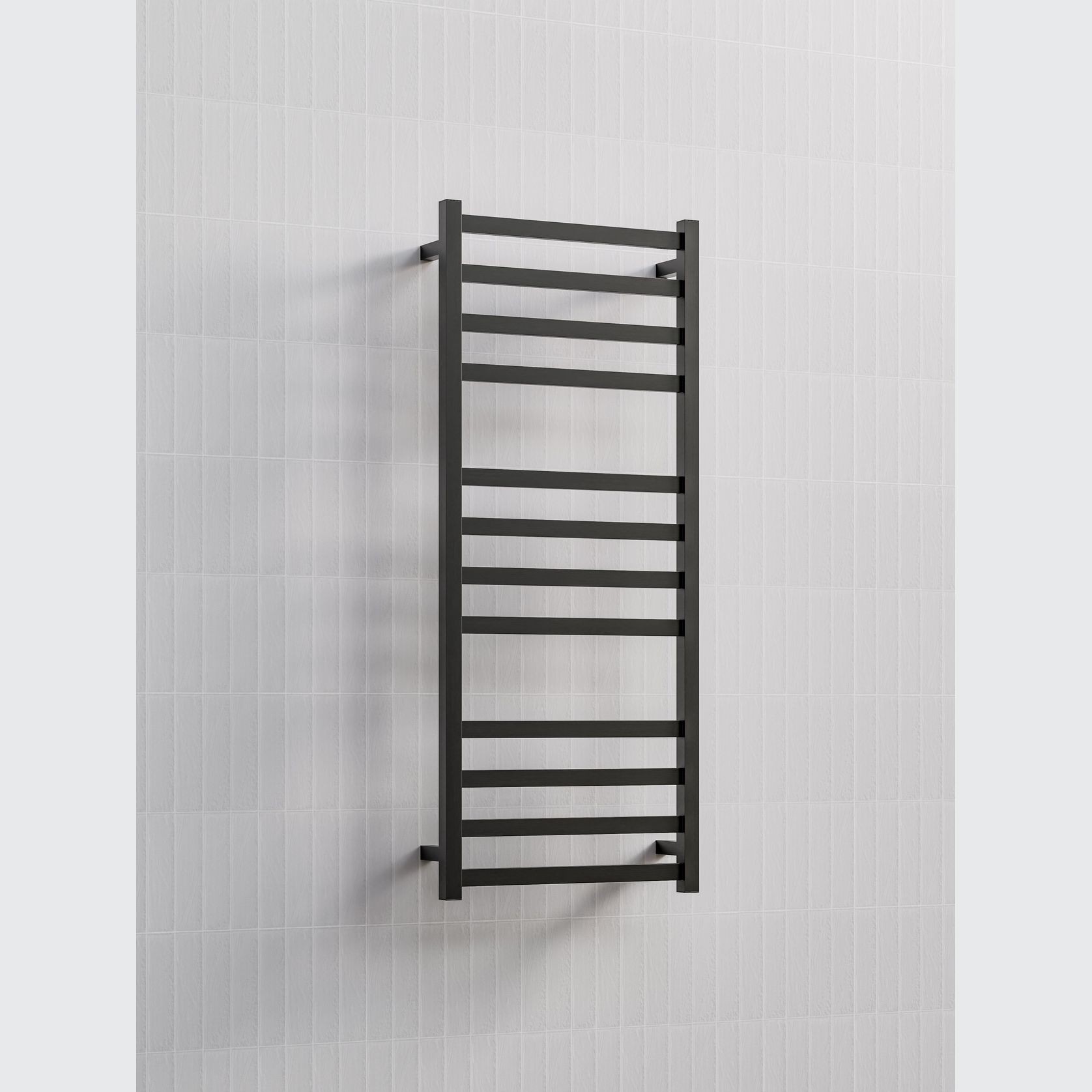 Square Heated Towel Ladder 1200x500mm gallery detail image