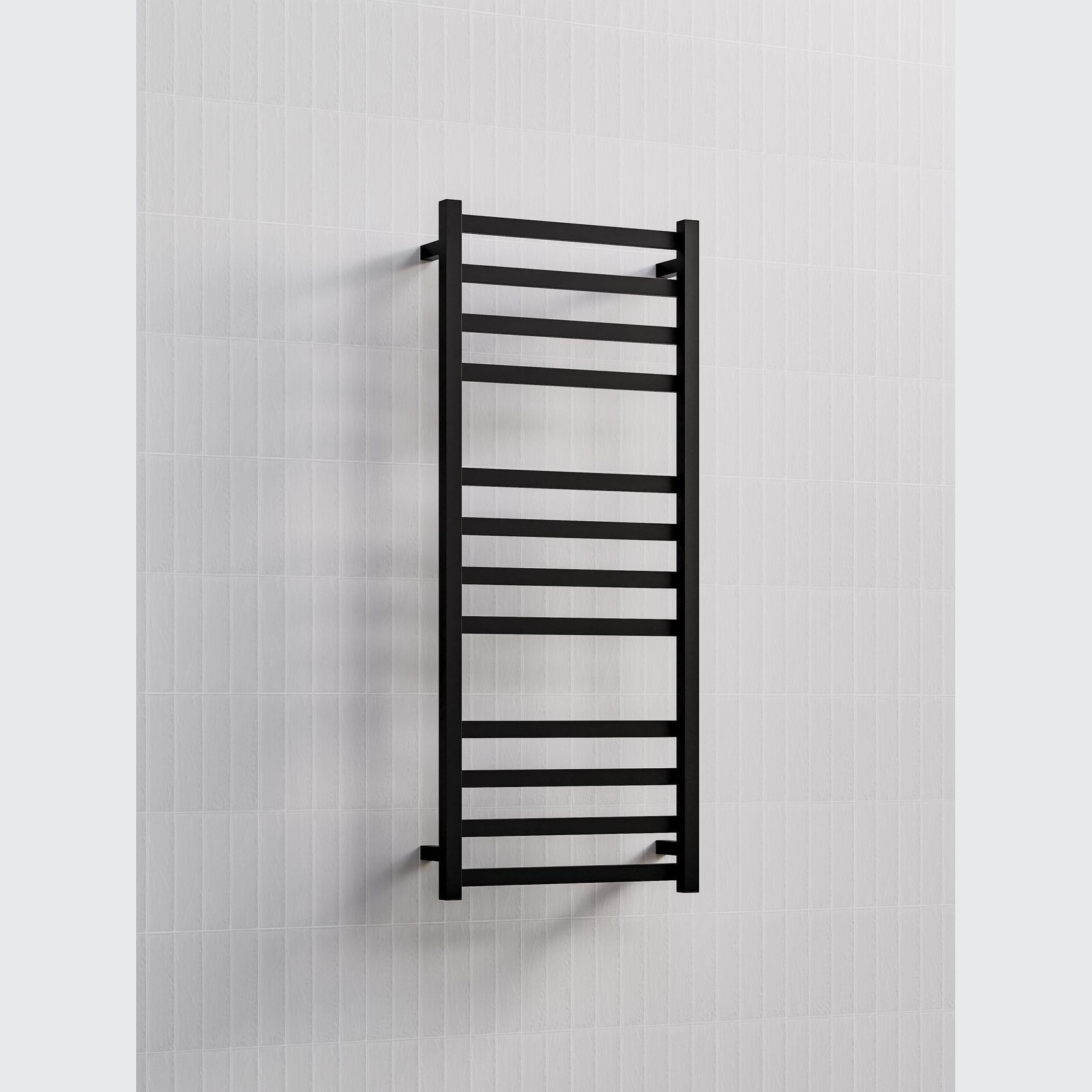 Square Heated Towel Ladder 1200x500mm gallery detail image