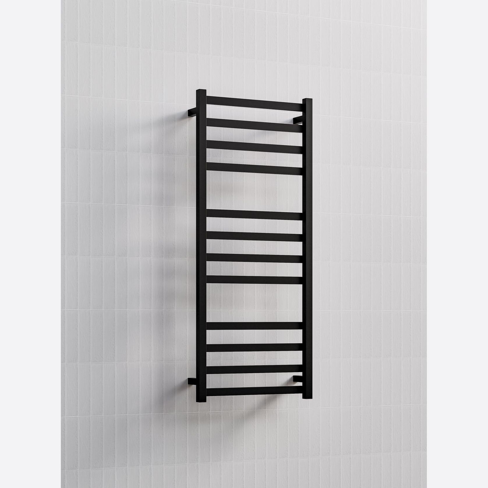 Square Heated Towel Ladder 1200x500mm gallery detail image