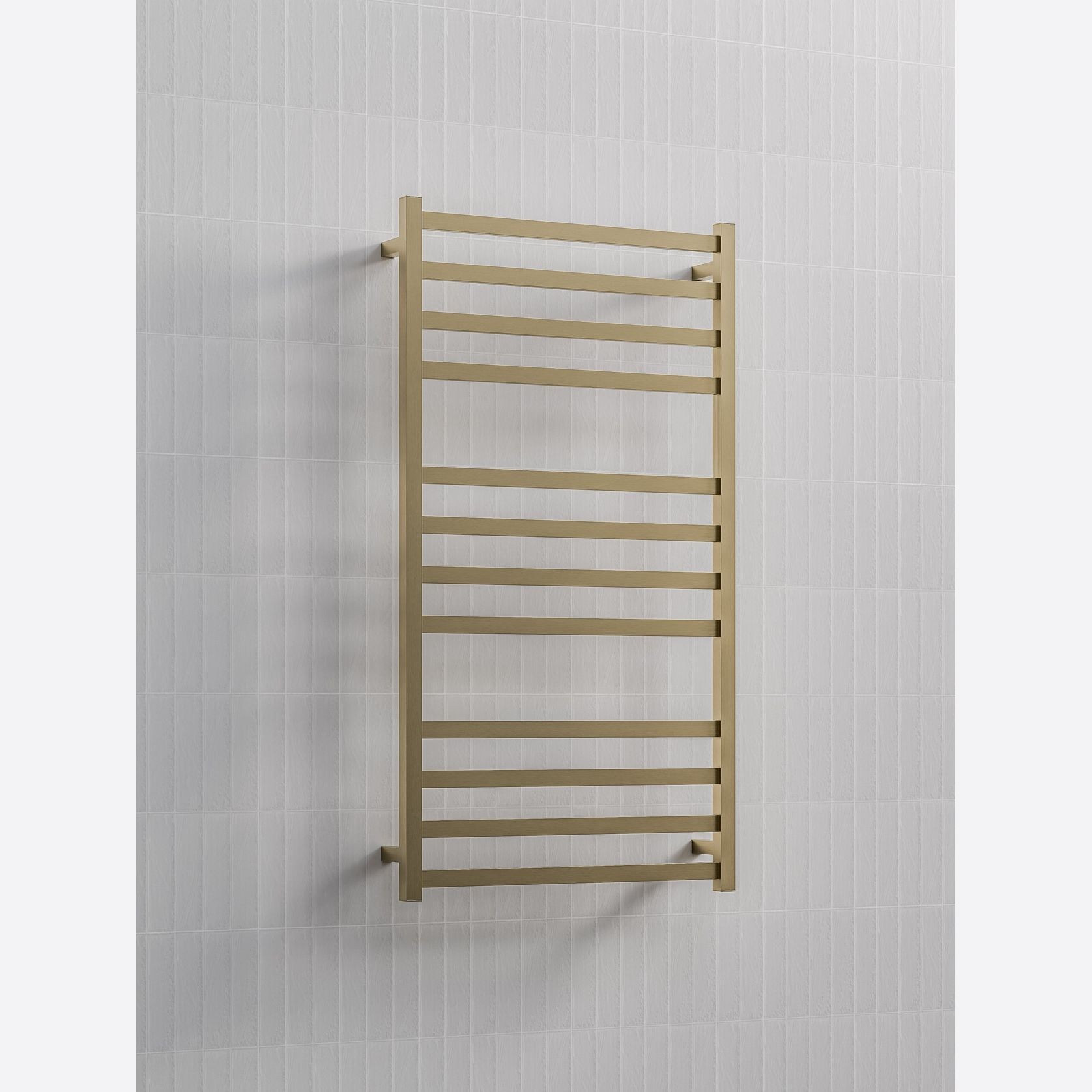 Square Heated Towel Ladder 1200x650mm gallery detail image