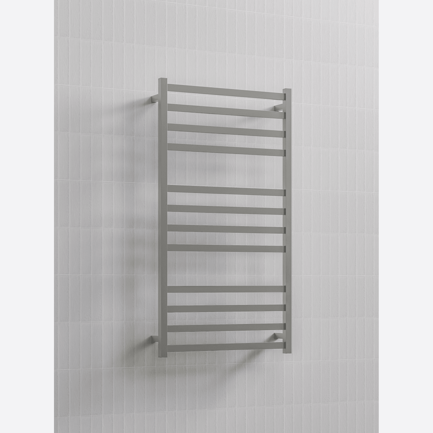 Square Heated Towel Ladder 1200x650mm gallery detail image