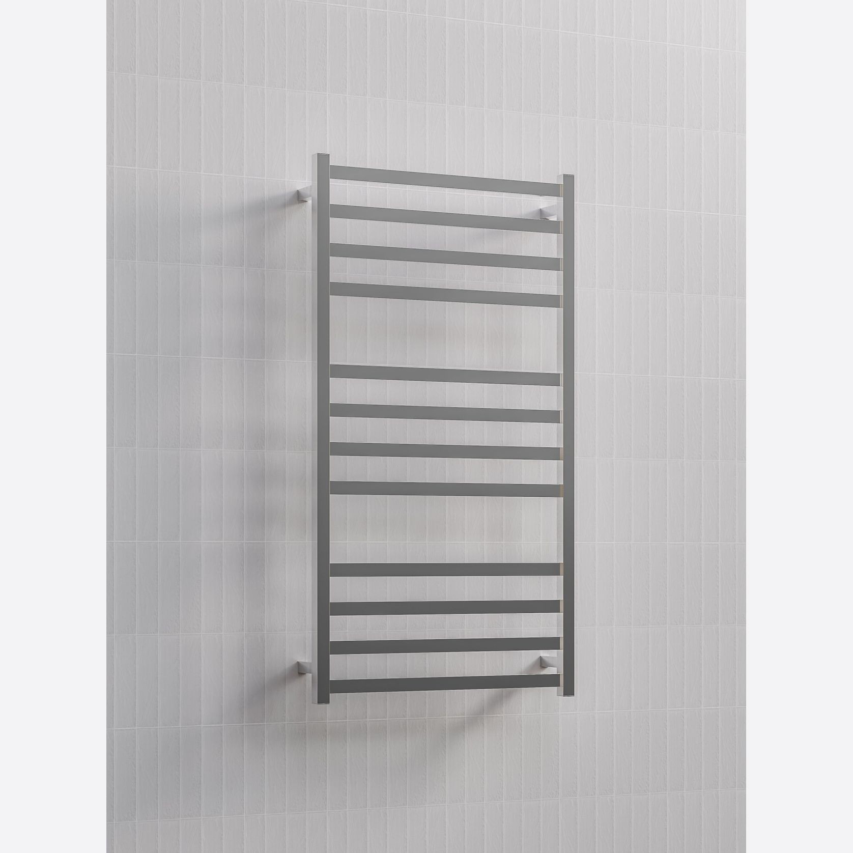 Square Heated Towel Ladder 1200x650mm gallery detail image