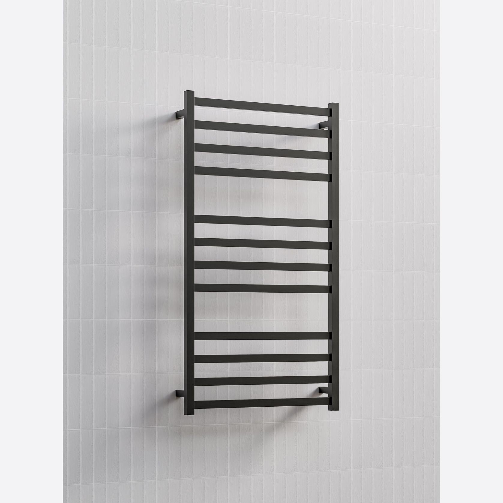 Square Heated Towel Ladder 1200x650mm gallery detail image