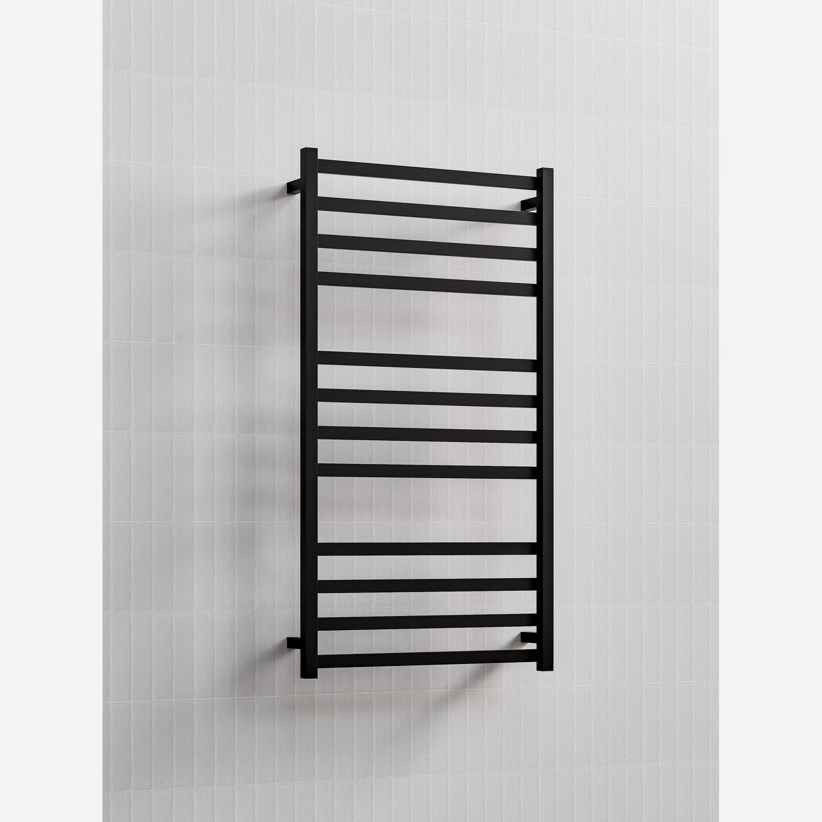 Square Heated Towel Ladder 1200x650mm gallery detail image