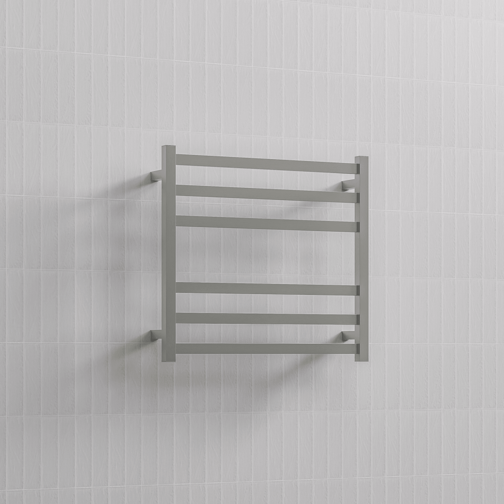 Square Heated Towel Ladders 600x650mm gallery detail image