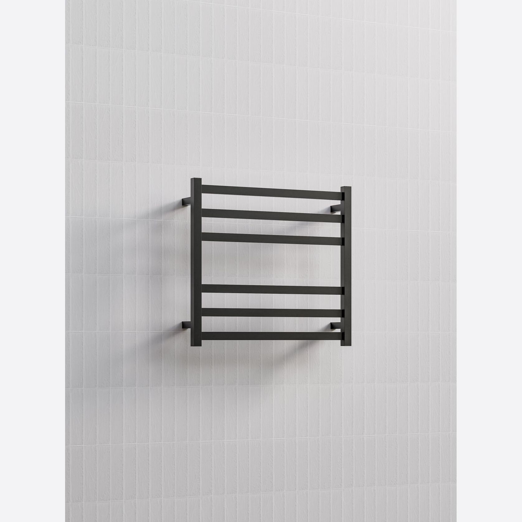 Square Heated Towel Ladders 600x650mm gallery detail image