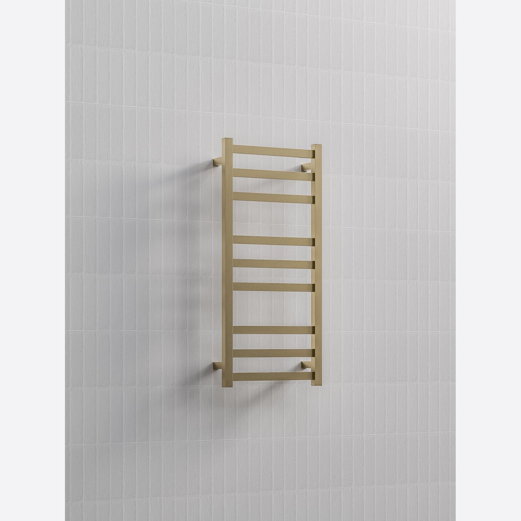 Square Heated Towel Ladder 900x400mm gallery detail image