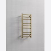 Square Heated Towel Ladder 900x400mm gallery detail image
