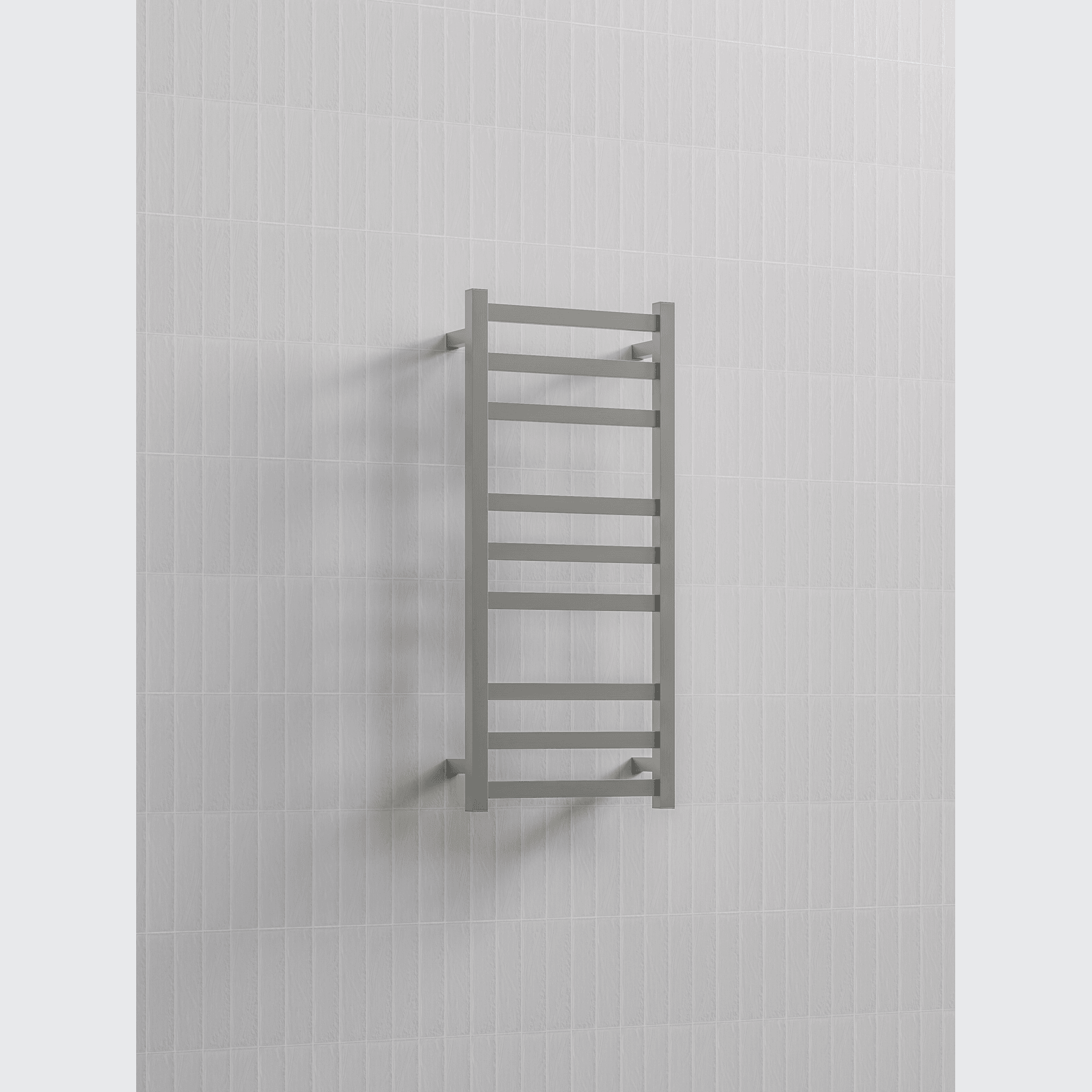 Square Heated Towel Ladder 900x400mm gallery detail image