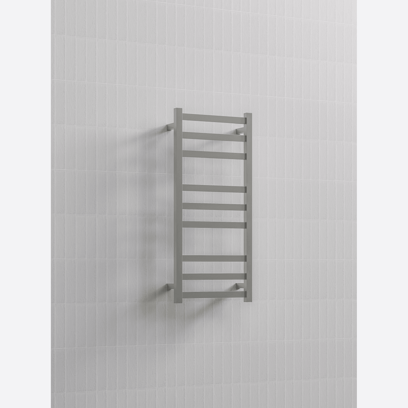 Square Heated Towel Ladder 900x400mm gallery detail image