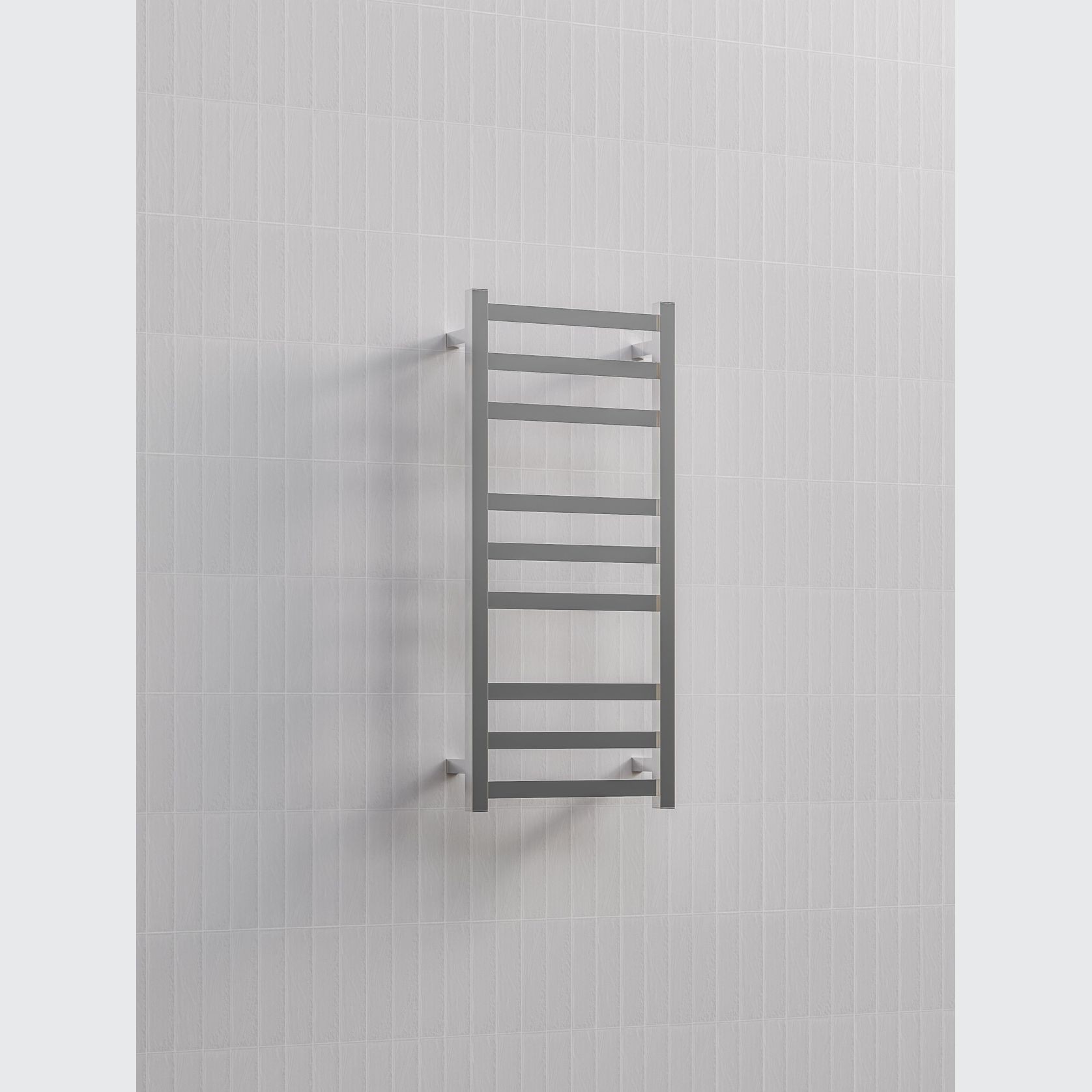 Square Heated Towel Ladder 900x400mm gallery detail image