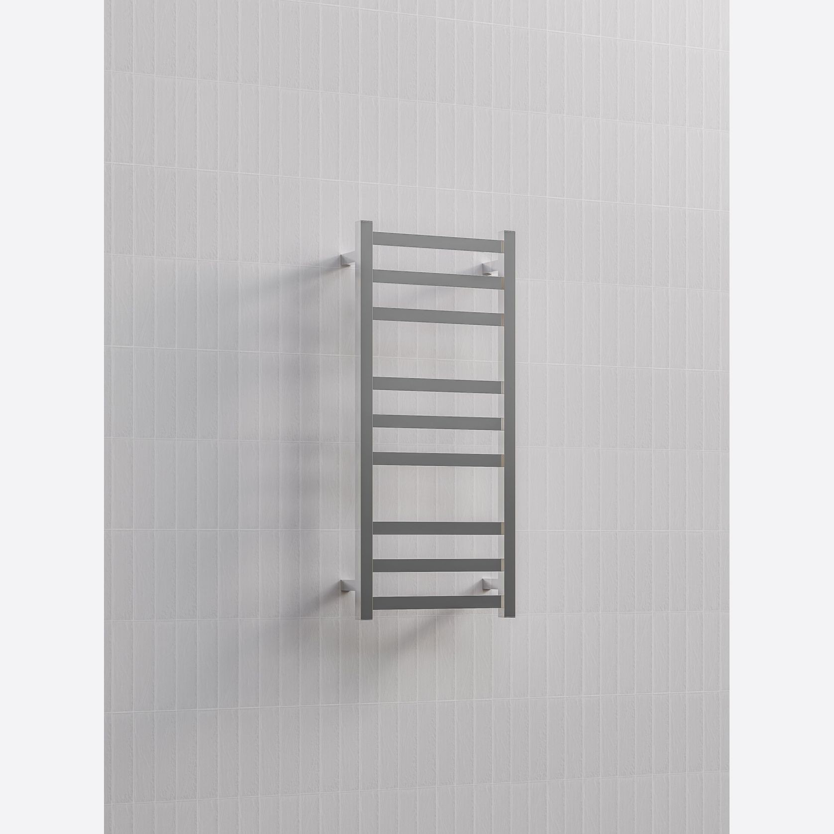Square Heated Towel Ladder 900x400mm gallery detail image