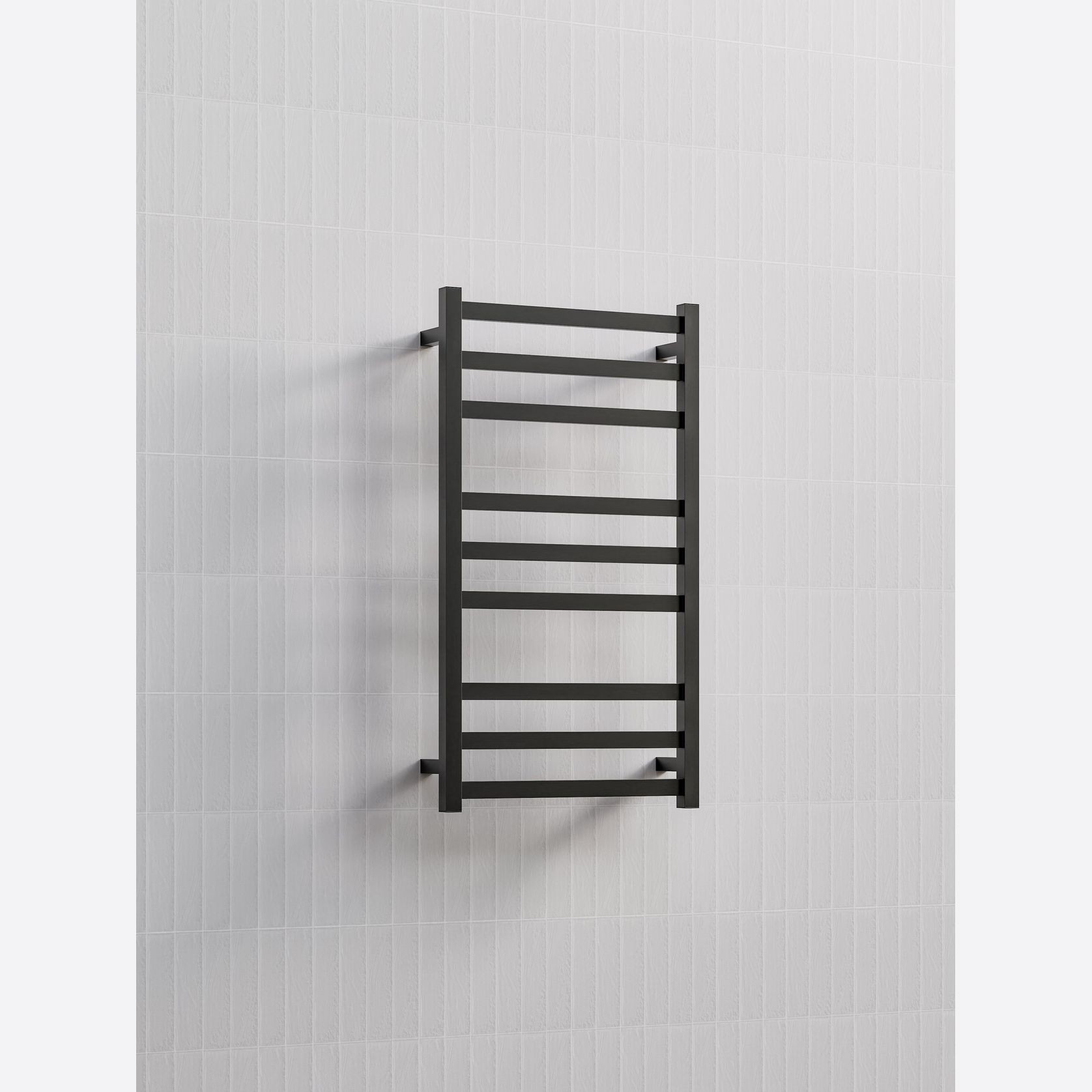 Square Heated Towel Ladders 900x500mm gallery detail image