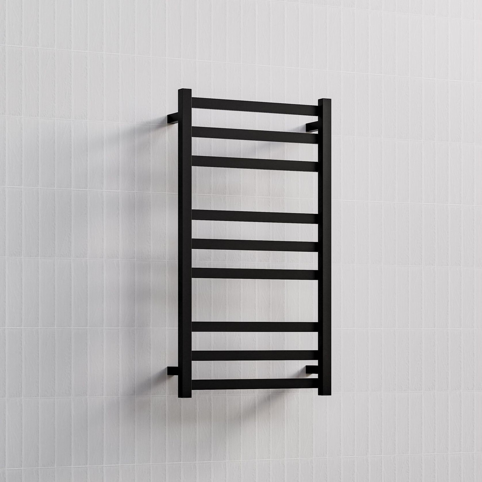 Square Heated Towel Ladders 900x500mm gallery detail image