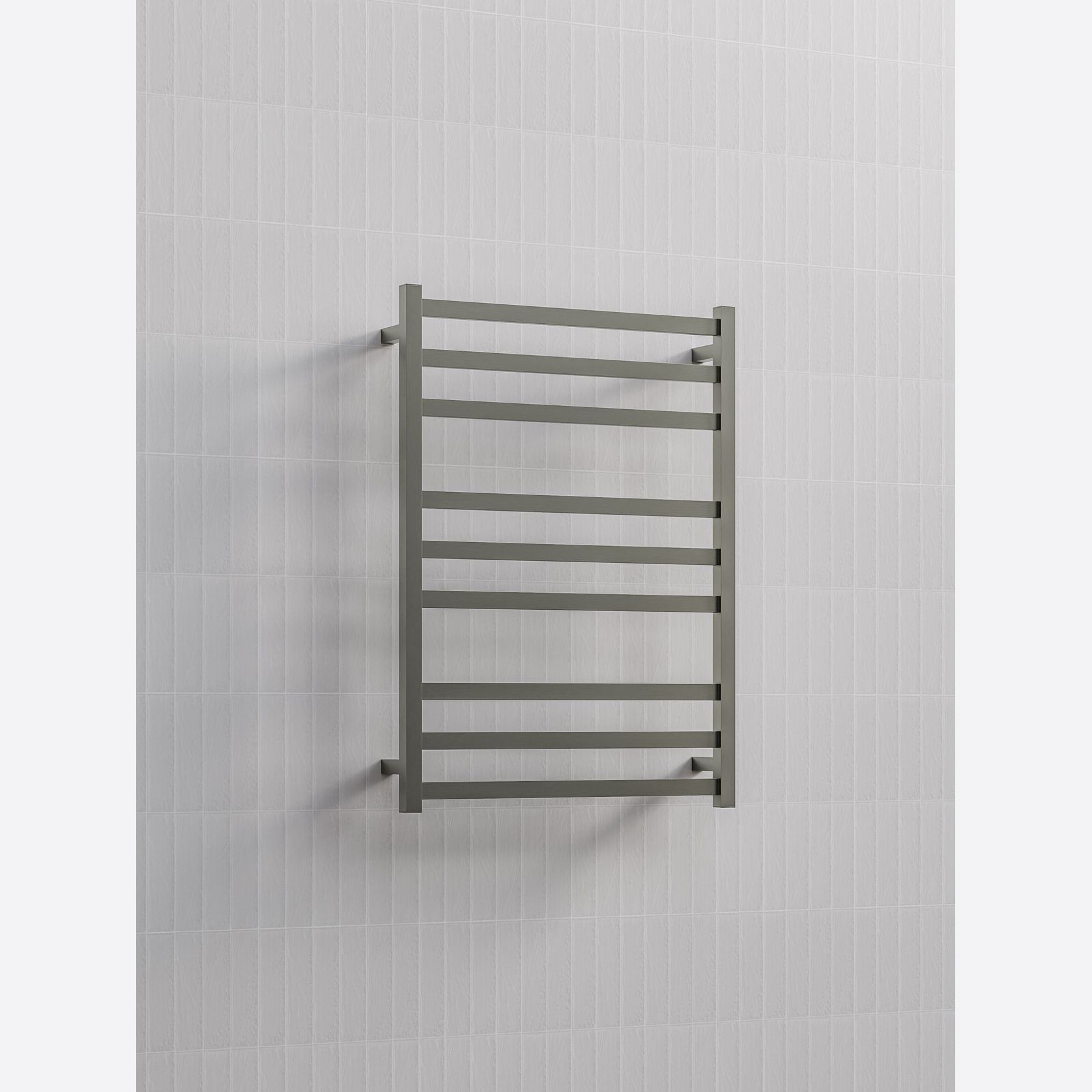 Square Heated Towel Ladder 900x650mm gallery detail image