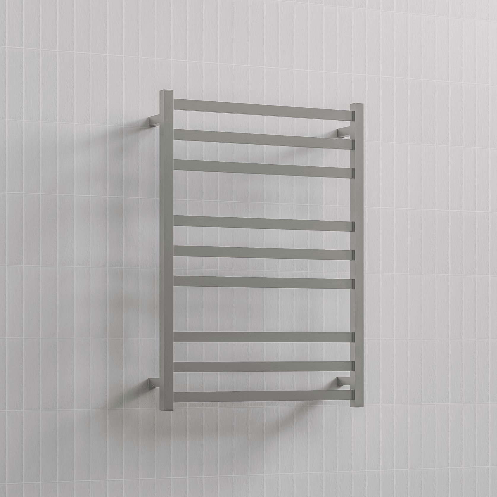 Square Heated Towel Ladder 900x650mm gallery detail image