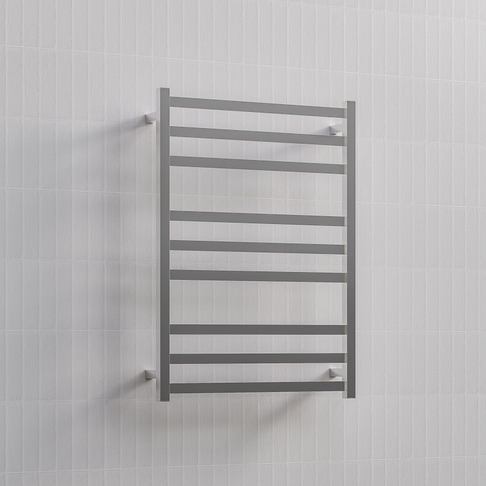 Square Heated Towel Ladder 900x650mm gallery detail image