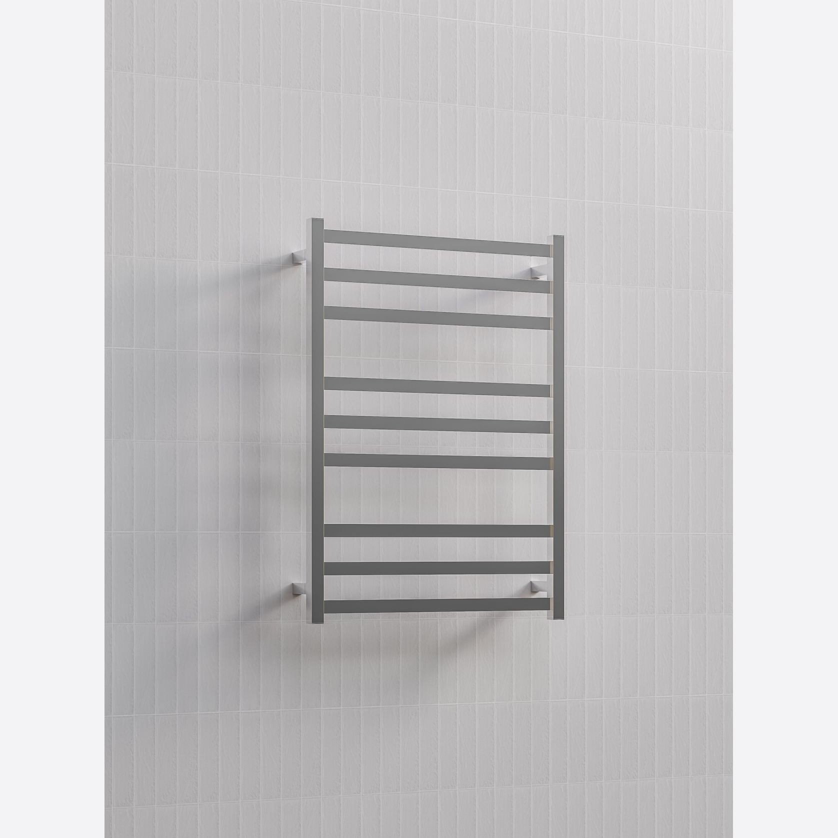 Square Heated Towel Ladder 900x650mm gallery detail image