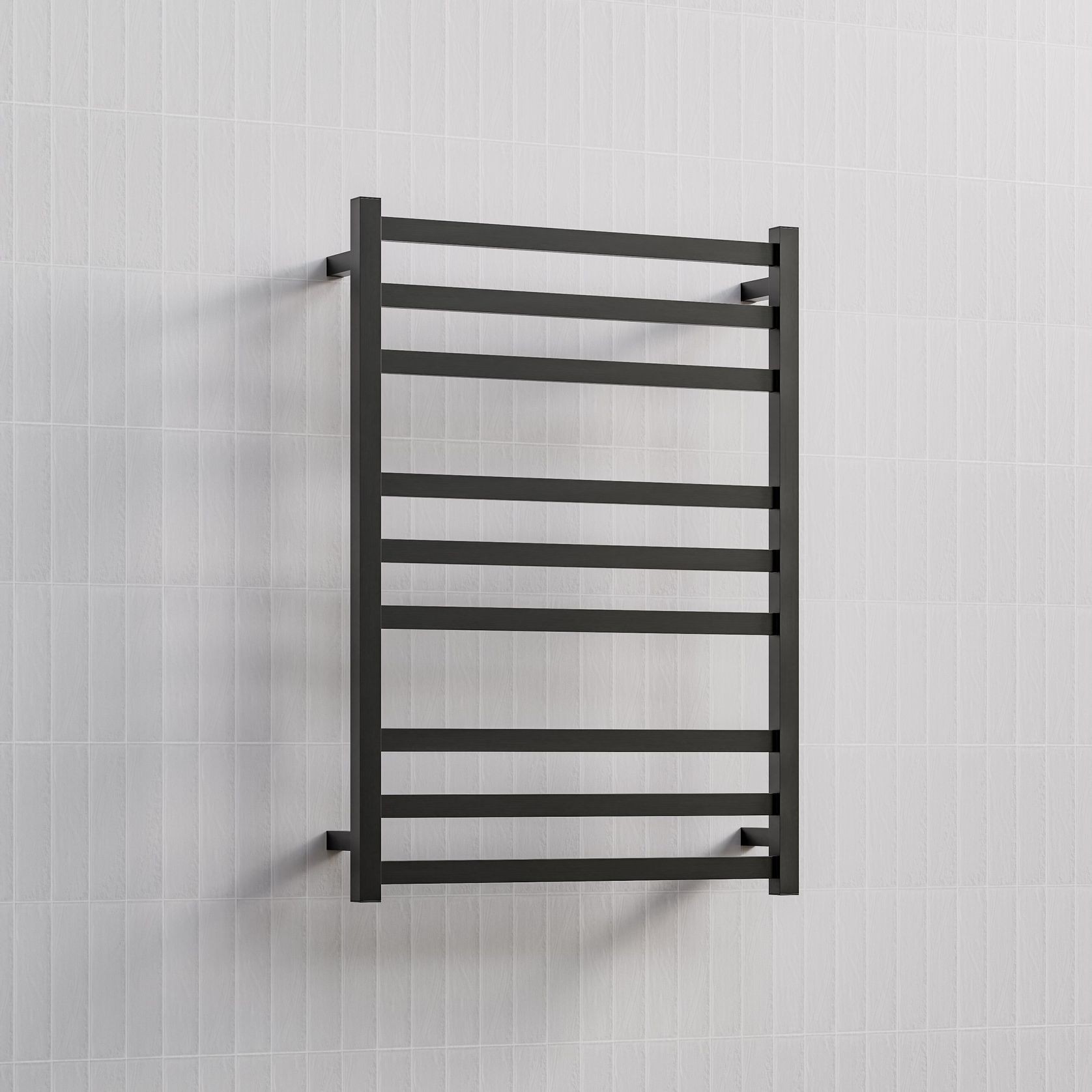 Square Heated Towel Ladder 900x650mm gallery detail image