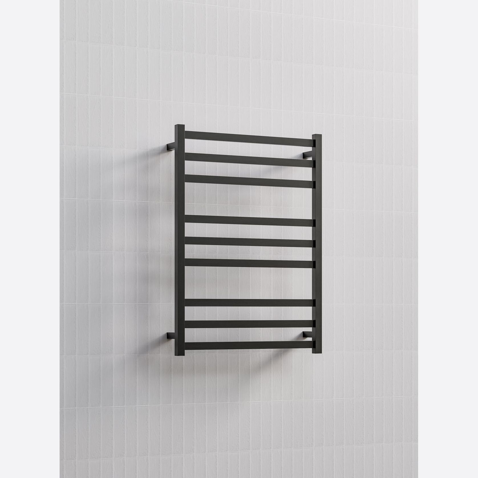 Square Heated Towel Ladder 900x650mm gallery detail image