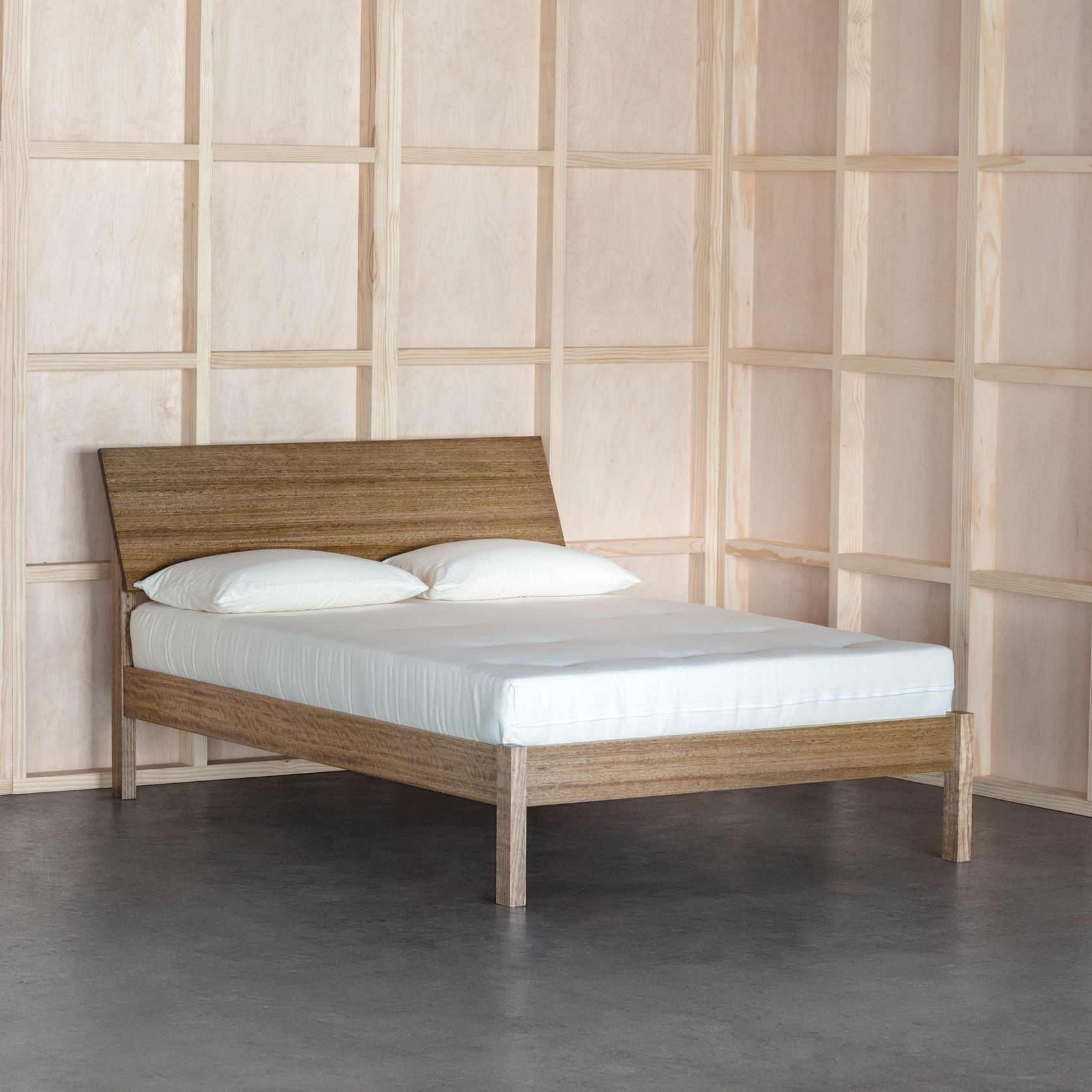 Oscar with Headboard Timber Bed Frame gallery detail image