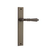 Iver Sarlat Lever on Rectangular Backplate Latch Signature Brass 10700 - Customise to your need gallery detail image