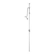 Tradco Fanlight Window Operator Satin Chrome 1786 gallery detail image