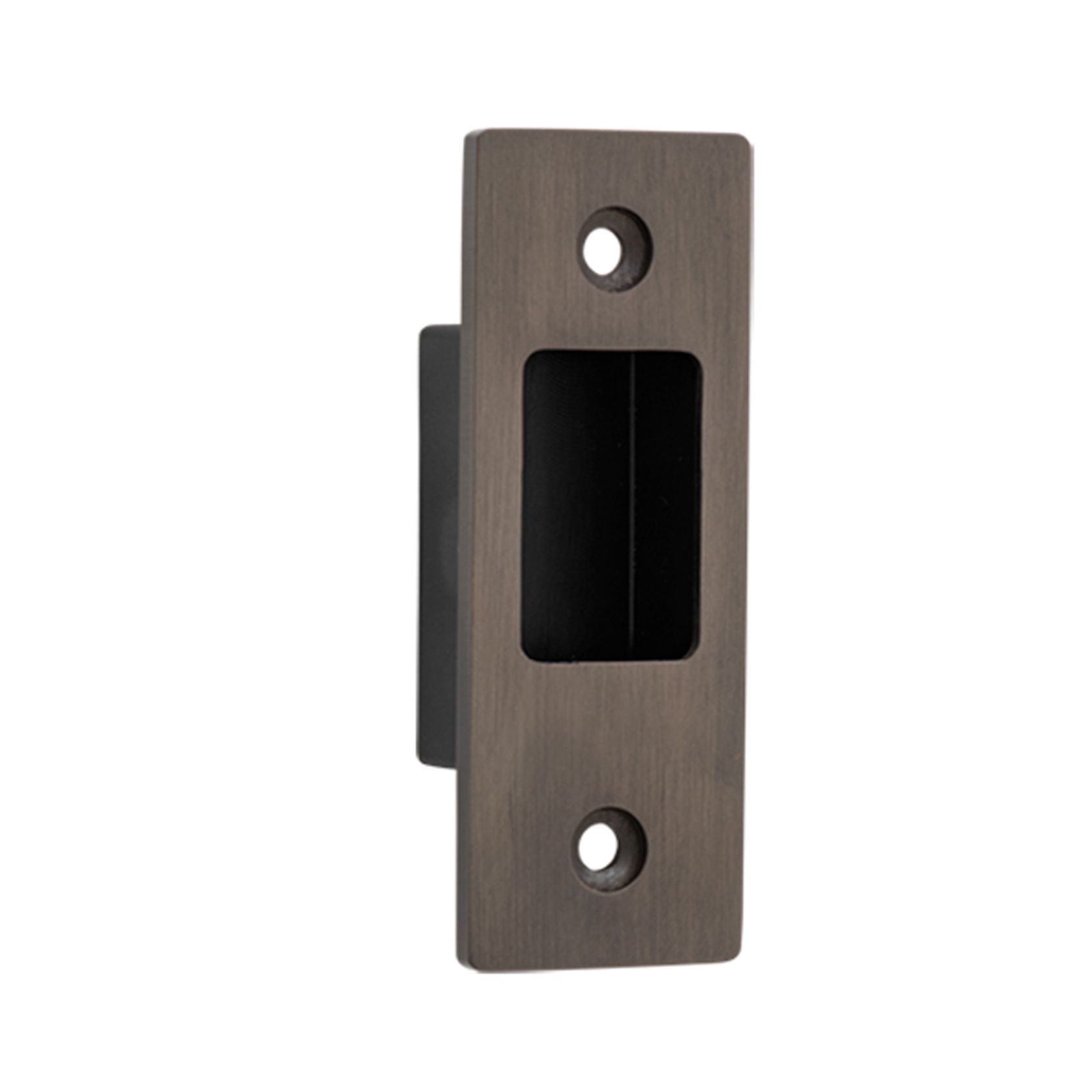 Iver Rectangular Flush Pull Privacy Set Signature Brass for Sliding Doors 21411P *Pair* gallery detail image