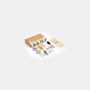 Iver Sliding Door Pull Round Privacy - Available in Various Finishes gallery detail image