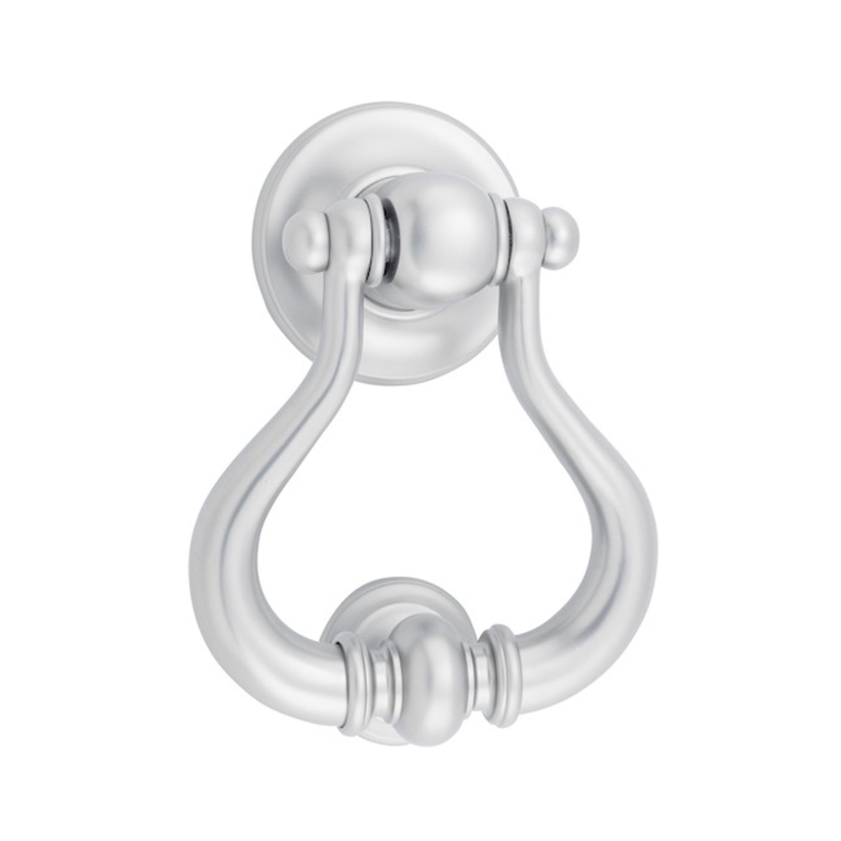 Iver Sarlat Door Knocker Brushed Chrome 137mm x 115mm 9395 gallery detail image