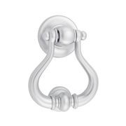 Iver Sarlat Door Knocker Brushed Chrome 137mm x 115mm 9395 gallery detail image