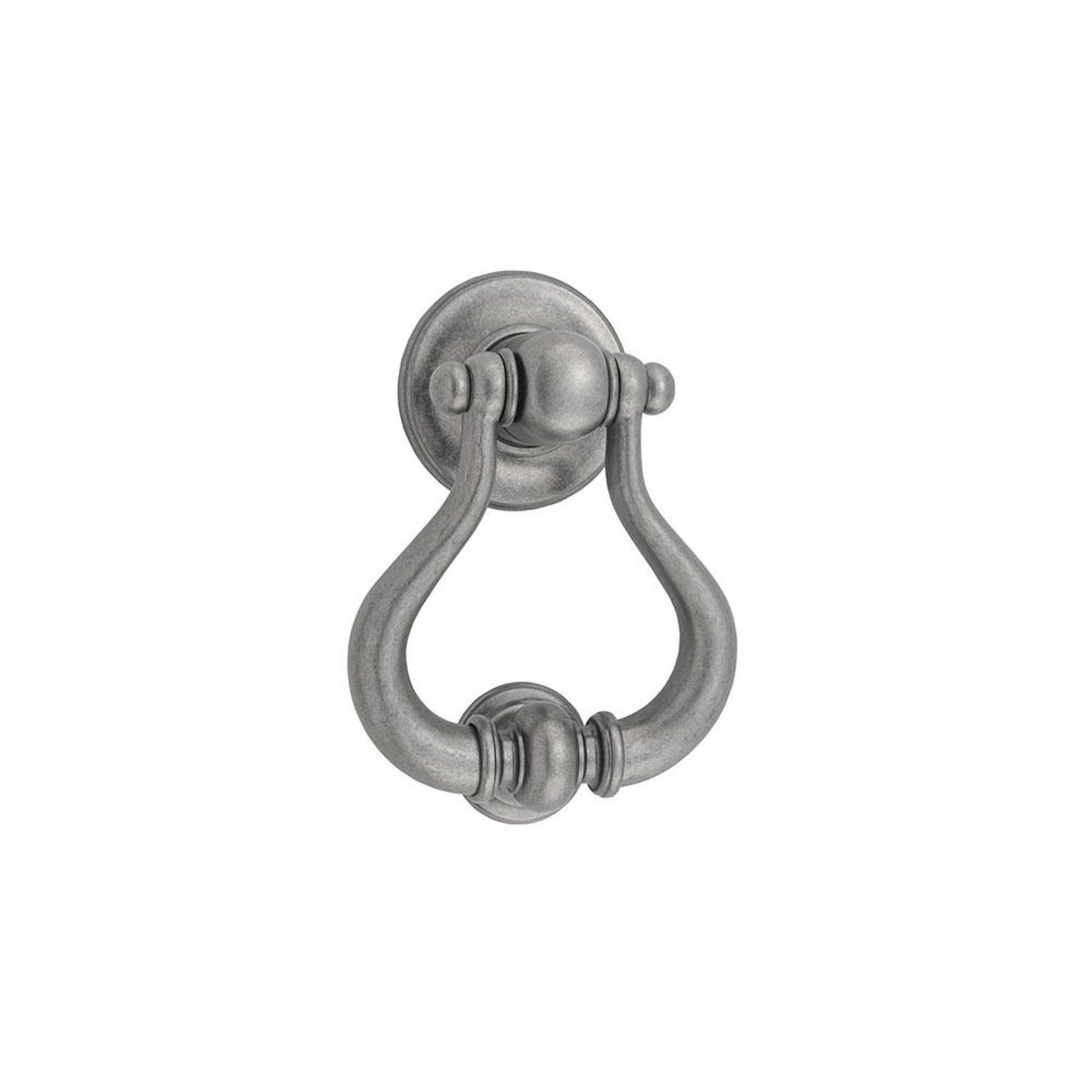 Iver Sarlat Door Knocker Distressed Nickel 137mm x 115mm 9397 gallery detail image
