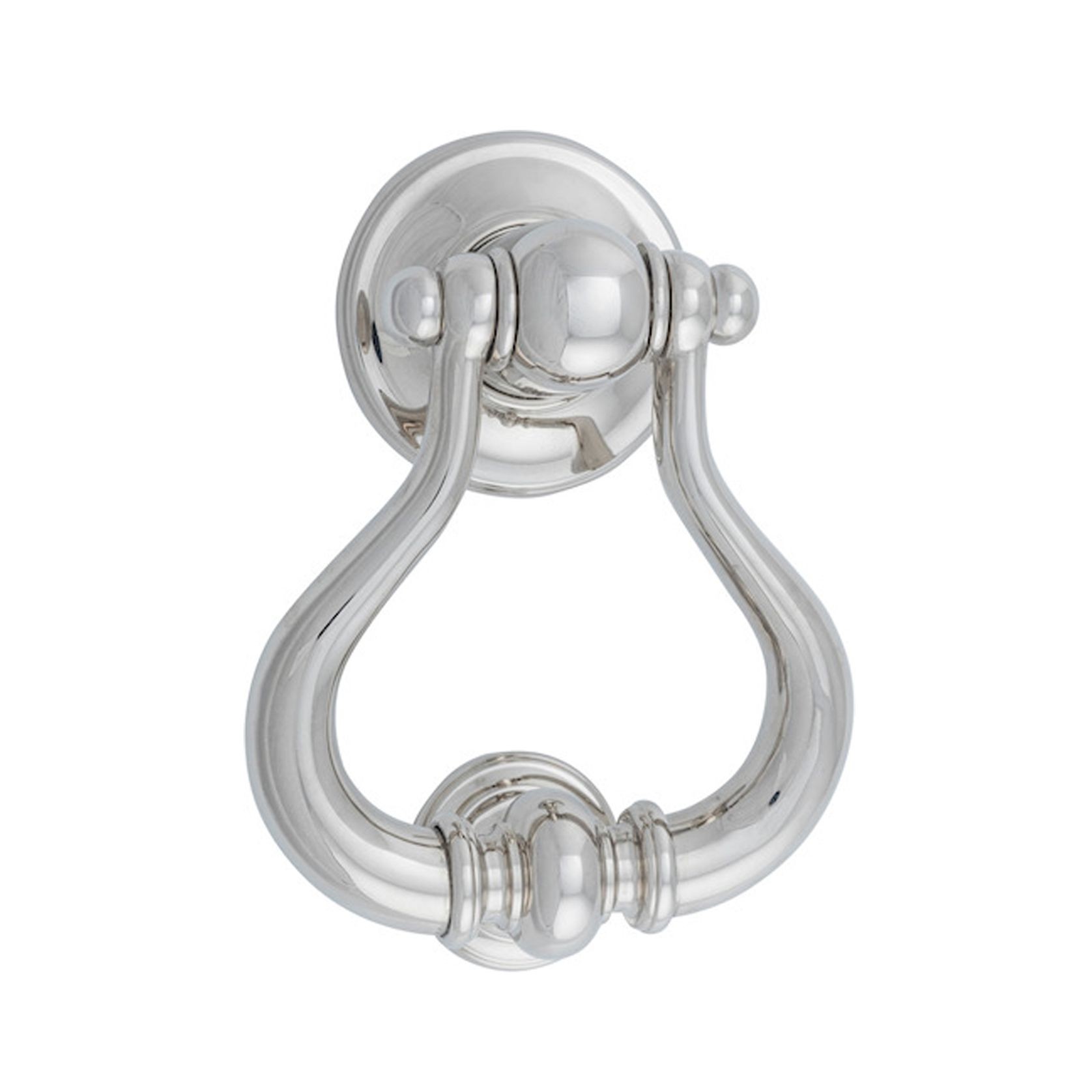 Iver Sarlat Door Knocker Polished Nickel 137mm x 115mm 9398 gallery detail image
