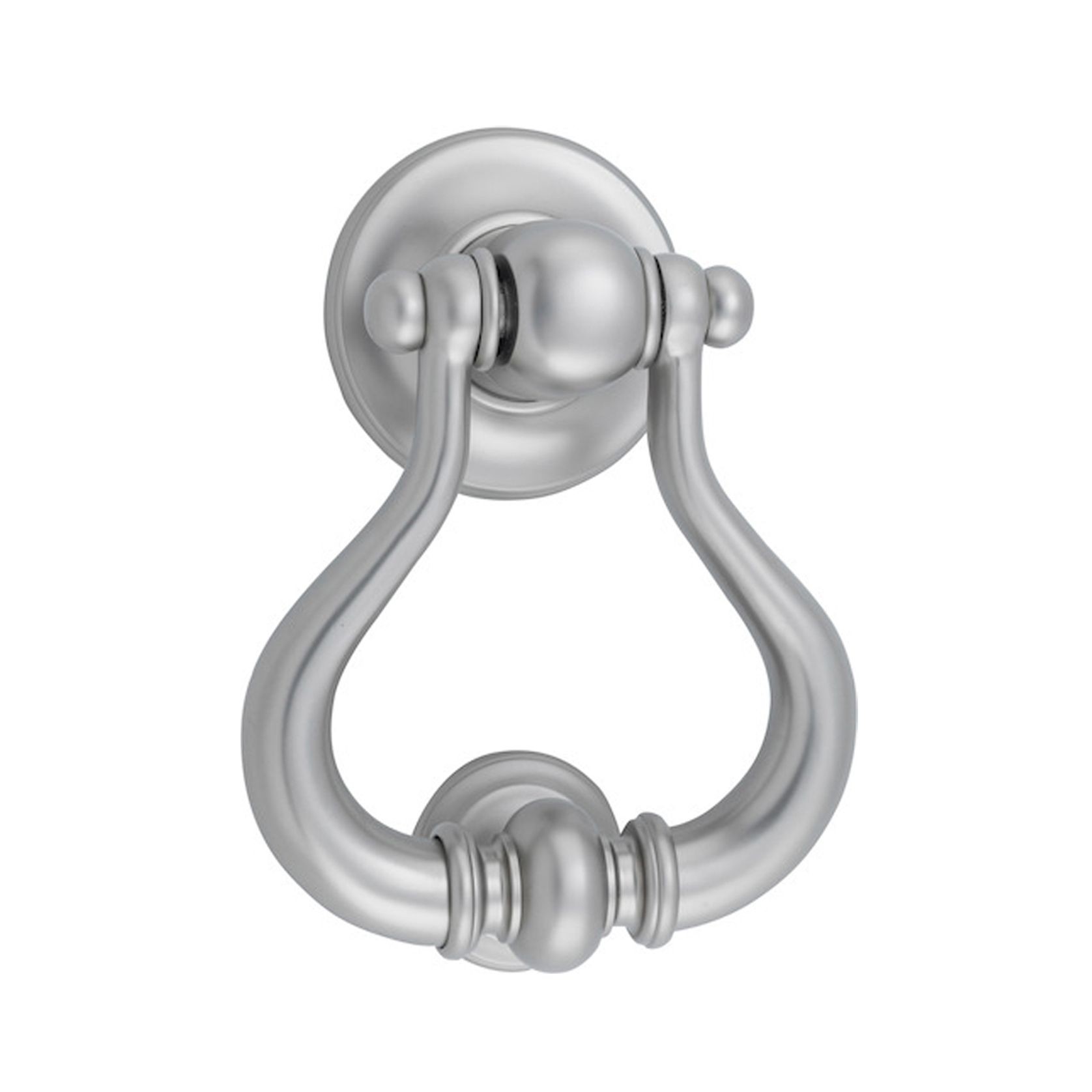 Iver Sarlat Door Knocker Satin Nickel 137mm x 115mm 9399 gallery detail image
