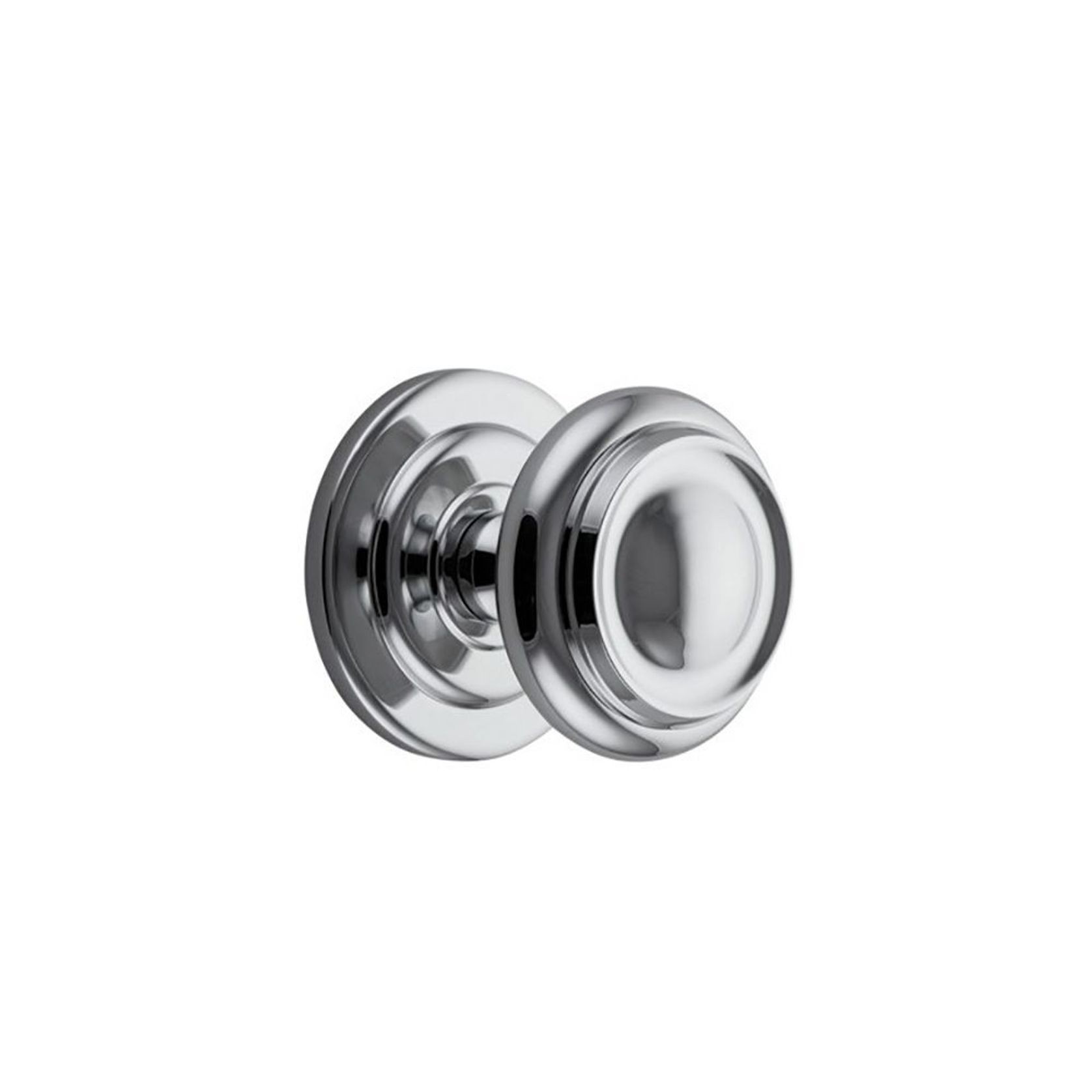 Iver Sarlat Centre Door Knob 107mm x 100mm Chrome Plated 9404 gallery detail image