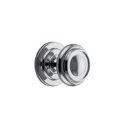 Iver Sarlat Centre Door Knob 107mm x 100mm Chrome Plated 9404 gallery detail image