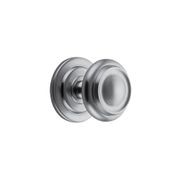 Iver Sarlat Centre Door Knob 107mm x 100mm Brushed Chrome 9405 gallery detail image