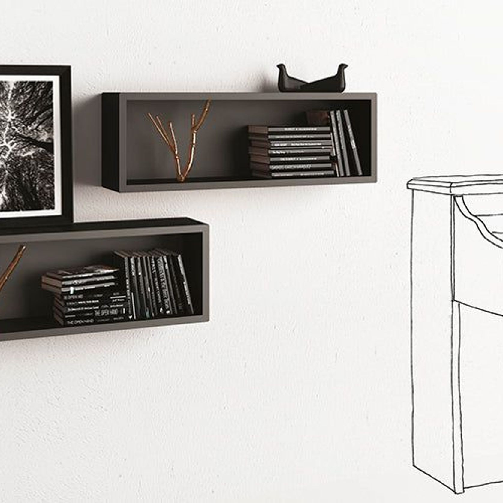 Tri Bookcases gallery detail image