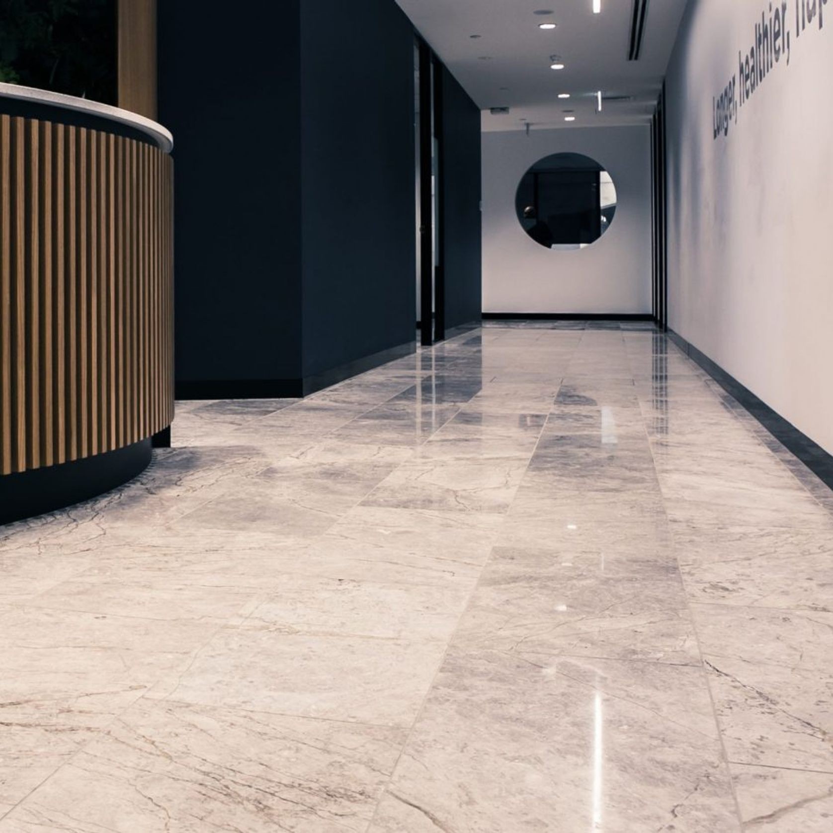 Tundra Light Honed Limestone Tiles gallery detail image