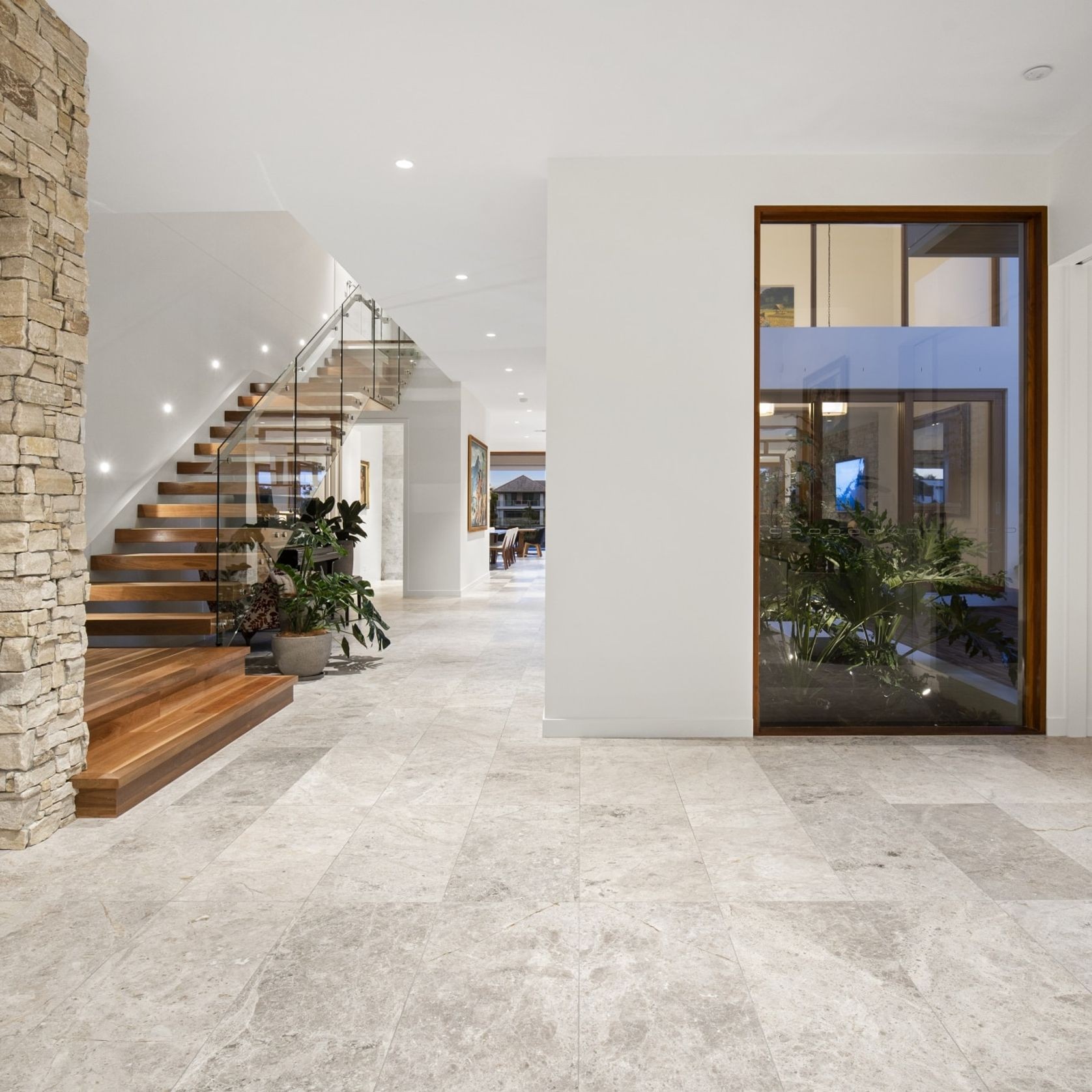 Tundra Light Honed Limestone Tiles gallery detail image