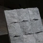 Tundra Grey Split Limestone Cobblestones gallery detail image
