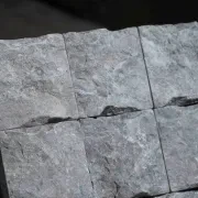 Tundra Grey Split Limestone Cobblestones gallery detail image