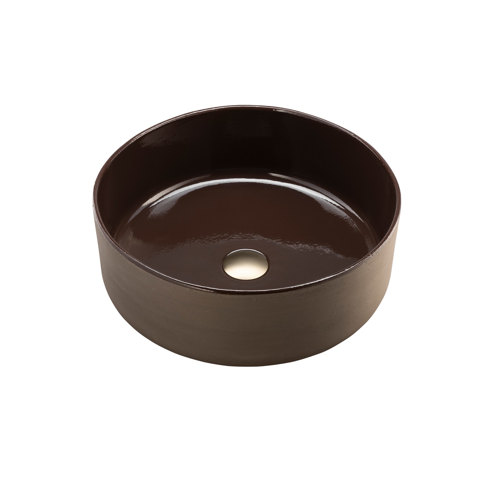 Terzofoco Natural Earth Circular Counter Top Basin gallery detail image