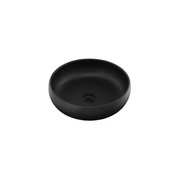 Terzofoco Matte Black Curved Counter Top Basin gallery detail image