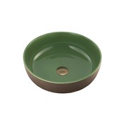 Terzofoco Natural Earth and Sage Green Curved Counter T gallery detail image
