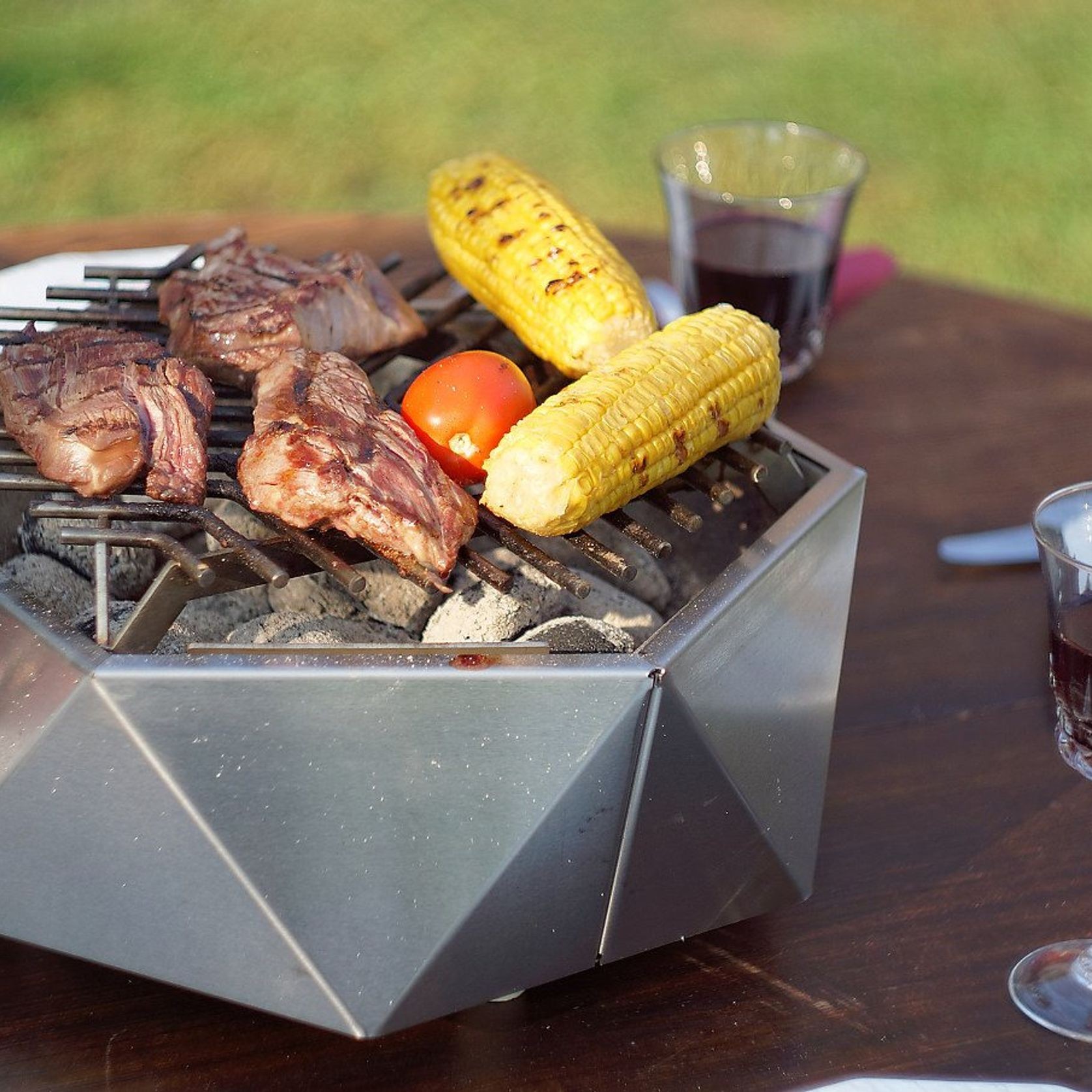 ALFRED RIESS Stalvirsis Portable Hibachi Grill gallery detail image