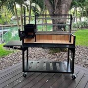 BBQ03SI Argentine Santa Maria Charcoal & Woodfired Parrilla Grill gallery detail image